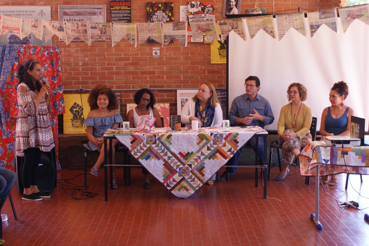 Euzamar e Sara participaram da mesa de abertura do evento